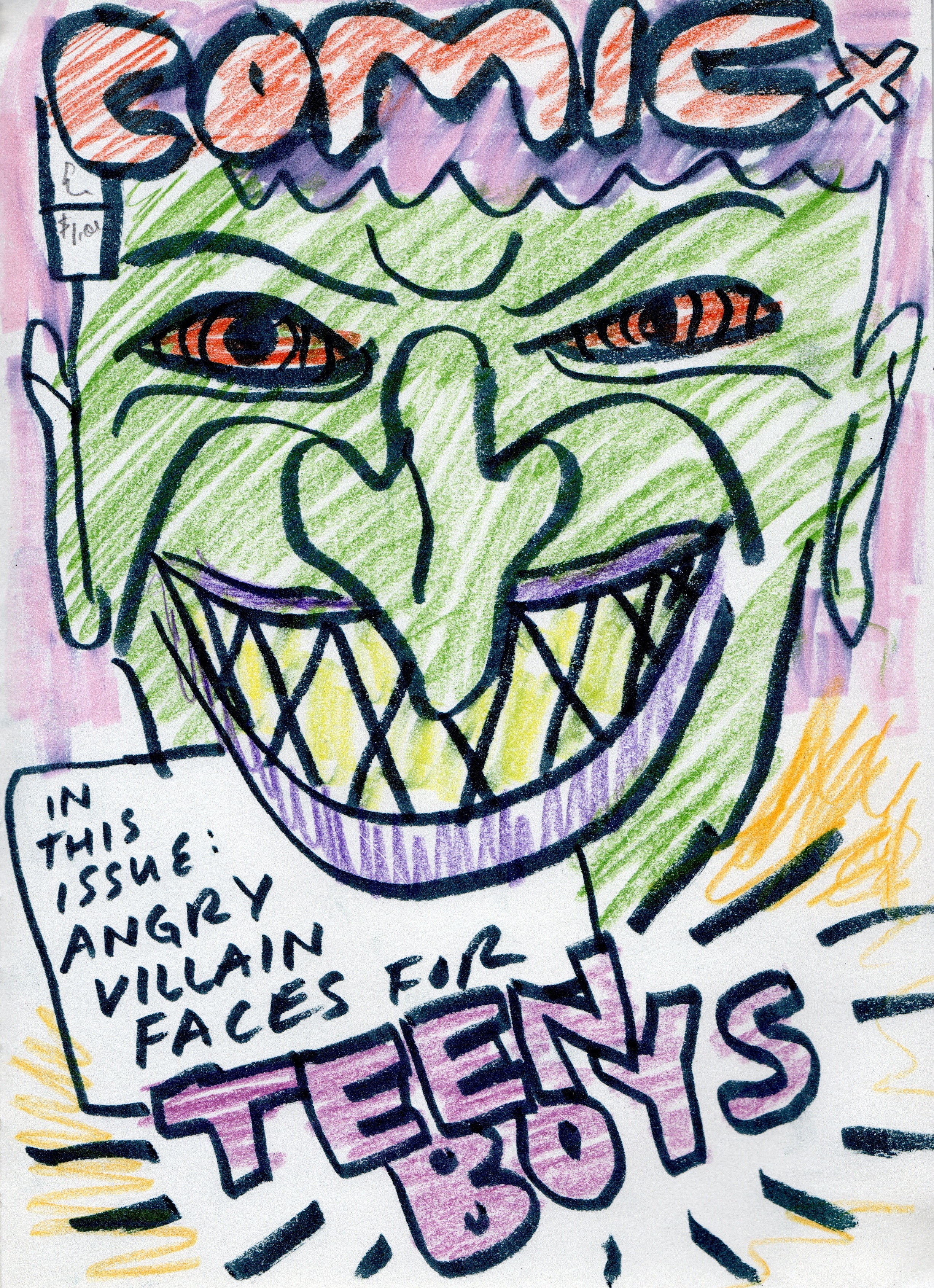 angry villain faces for teens